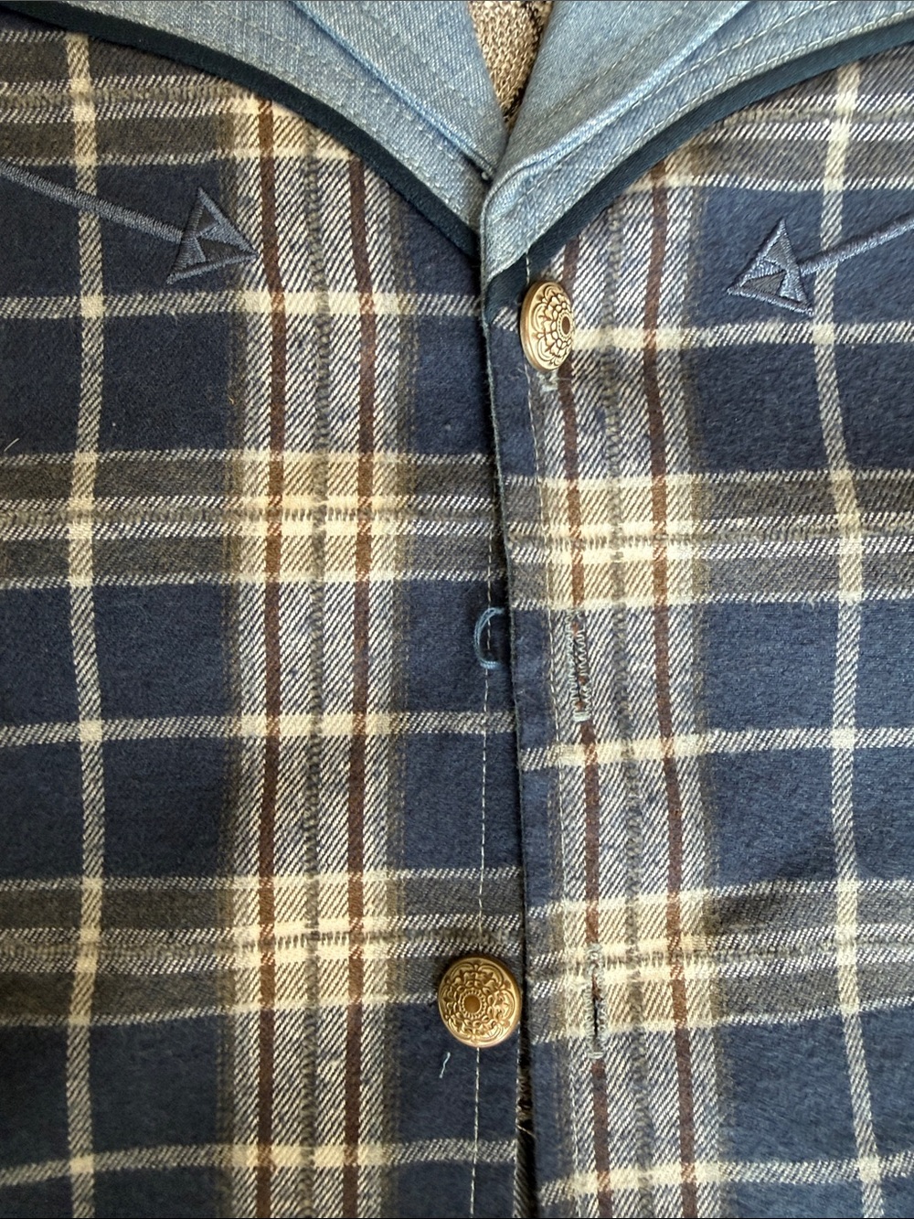 Blue Bonnet Rodeo Blouse - Picture 2 of 3